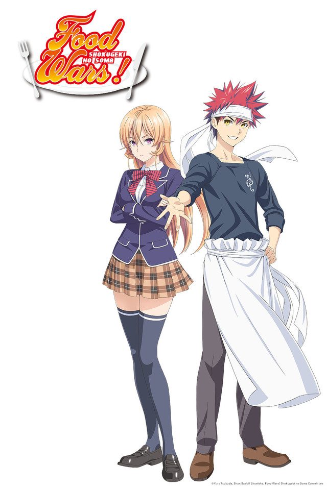 All characters and voice actors in Food Wars! Shokugeki no Soma 